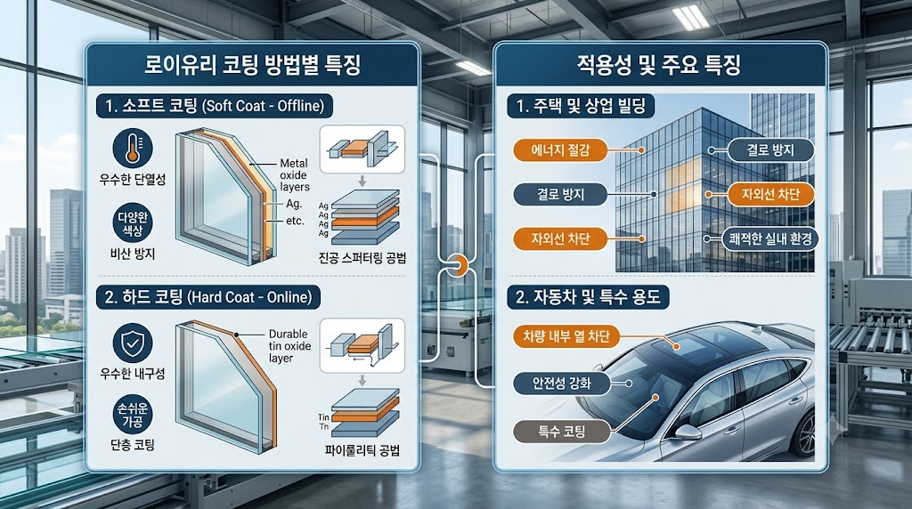 로이유리(Low-Emissivity Glass)의 코팅 방법별 특징 및 적용성 1 image 18