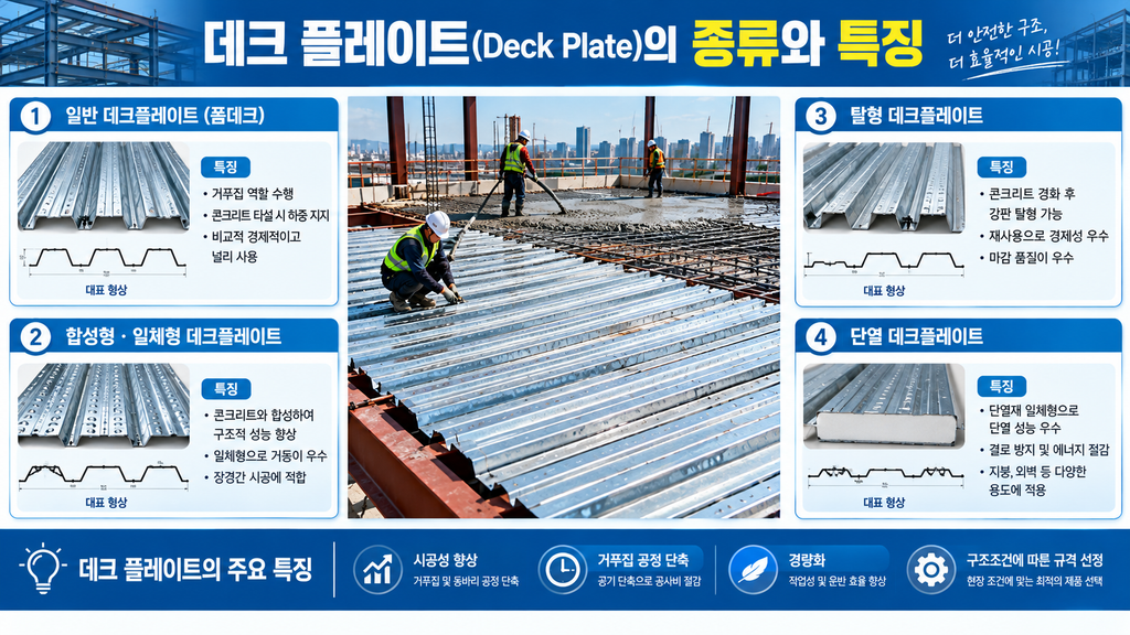 데크 플레이트(Deck Plate)의 종류와 특징 1 image 9